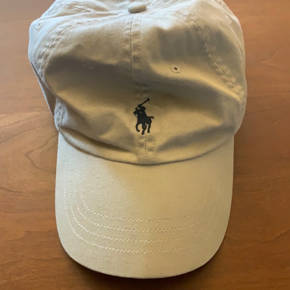 Khaki polo dad hat